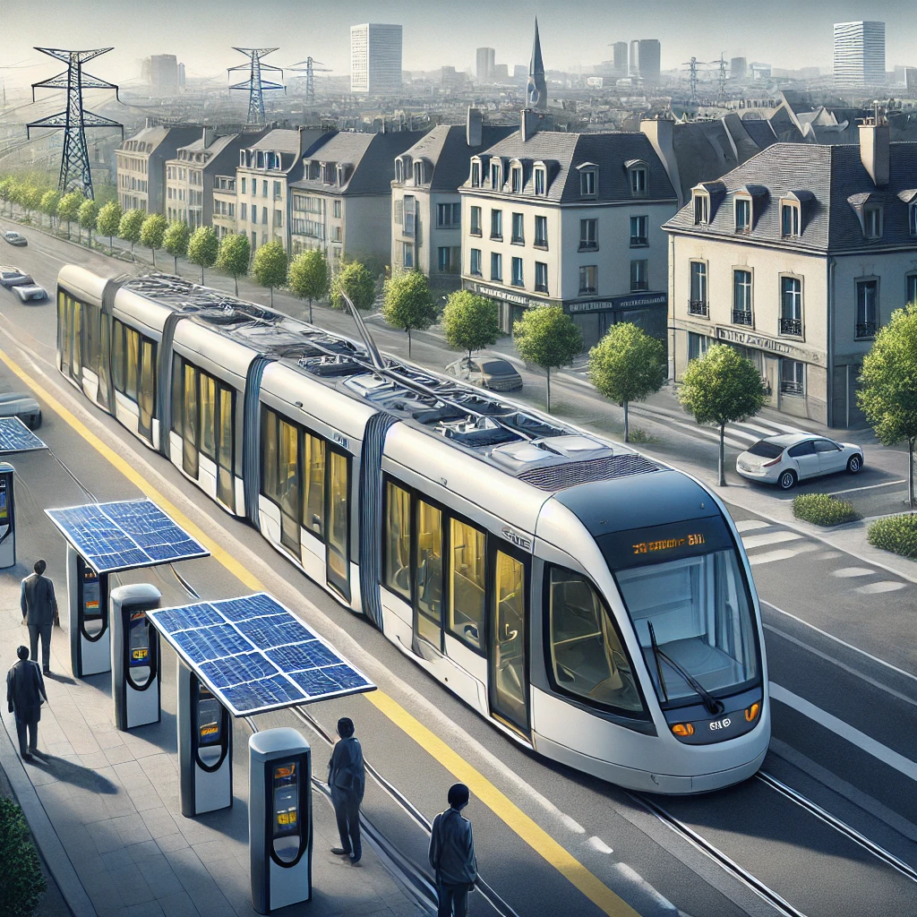 Clermont-Ferrand : Le Tram-Bus électrique, une révolution écologique